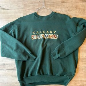 Calgary Canada Crewneck Sweater